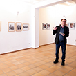 Inauguraci�n de la exposici�n de retratos de Guillem Viladot en Agramunt - TONI PRIM